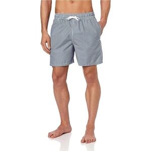 NEW KANU SURF Mens Monaco Board Shorts Navy Check XXL